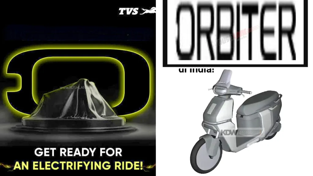 New tvs electric scooter orbiter