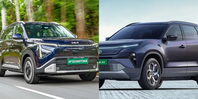 Tata Harrier EV or Kia Carens Clavis EV