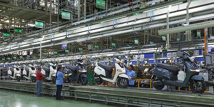 TVS iQube Eyes Rural India Market After Leading EV Sales