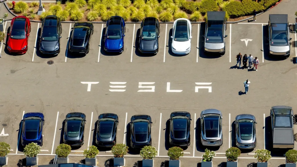 Tesla Market Share Drops to Lowest Since 2017 in US EV Battle