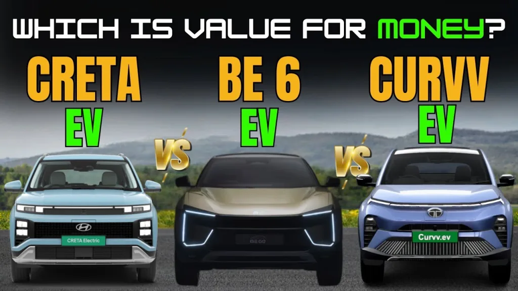 Best Electric SUV Under 25 Lakh: VF6 vs Creta EV vs Curvv Image