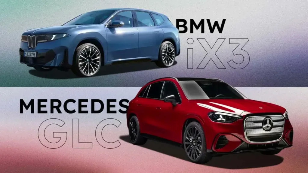 Mercedes GLC EV vs BMW iX3: Ultimate Luxury EV Showdown Mercedes GLC EV vs BMW iX3