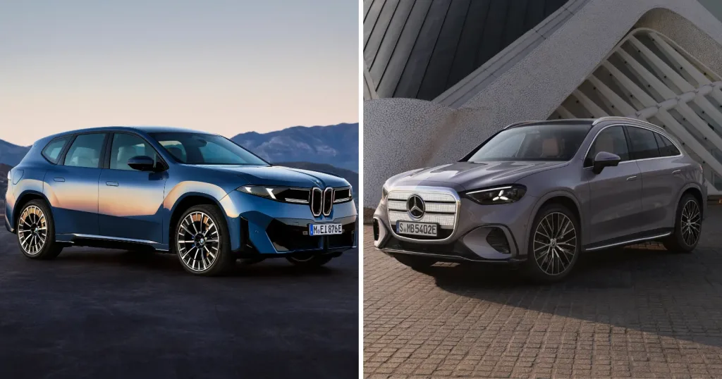 Mercedes GLC EV vs BMW iX3: Ultimate Luxury EV Showdown Mercedes GLC EV vs BMW iX3