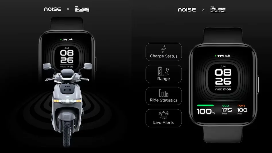 TVS iQube Smartwatch: India's First EV-Wrist Revolution ₹2,999 TVS iQube