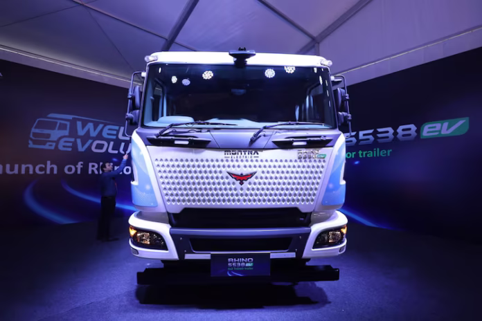 Montra Rhino Electric Truck Launched at Rs 1.15 Crore
