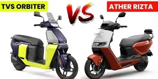 Ather Rizta vs TVS Orbiter: Which Family E-Scooter Wins? Ather Rizta vs TVS Orbiter
