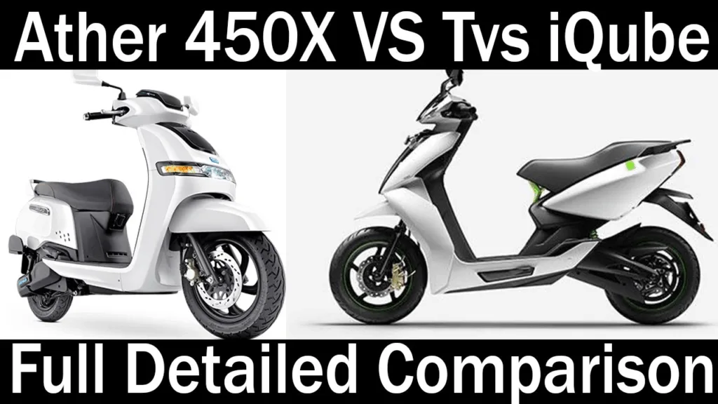 Ather 450X vs TVS iQube: Which Electric Scooter Wins in 2025? Ather 450X vs TVS iQube