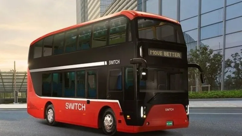 Delhi EV Double-Decker Bus 