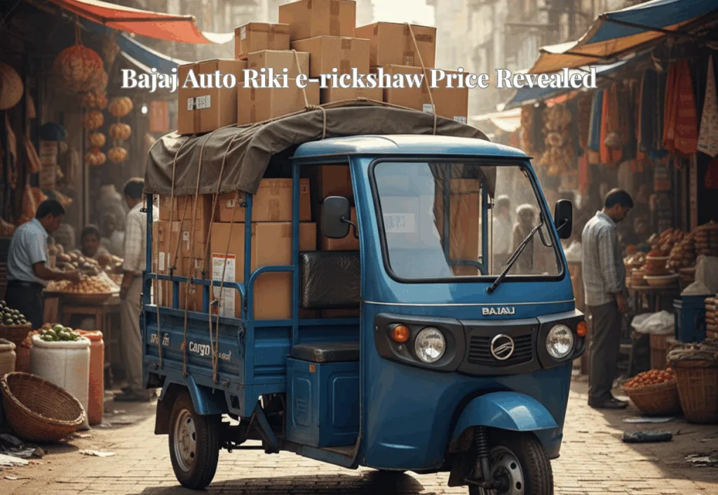 image 387 Bajaj Riki Launches at ₹1.90 Lakh: Targeting India's E-Rickshaw Revolution
