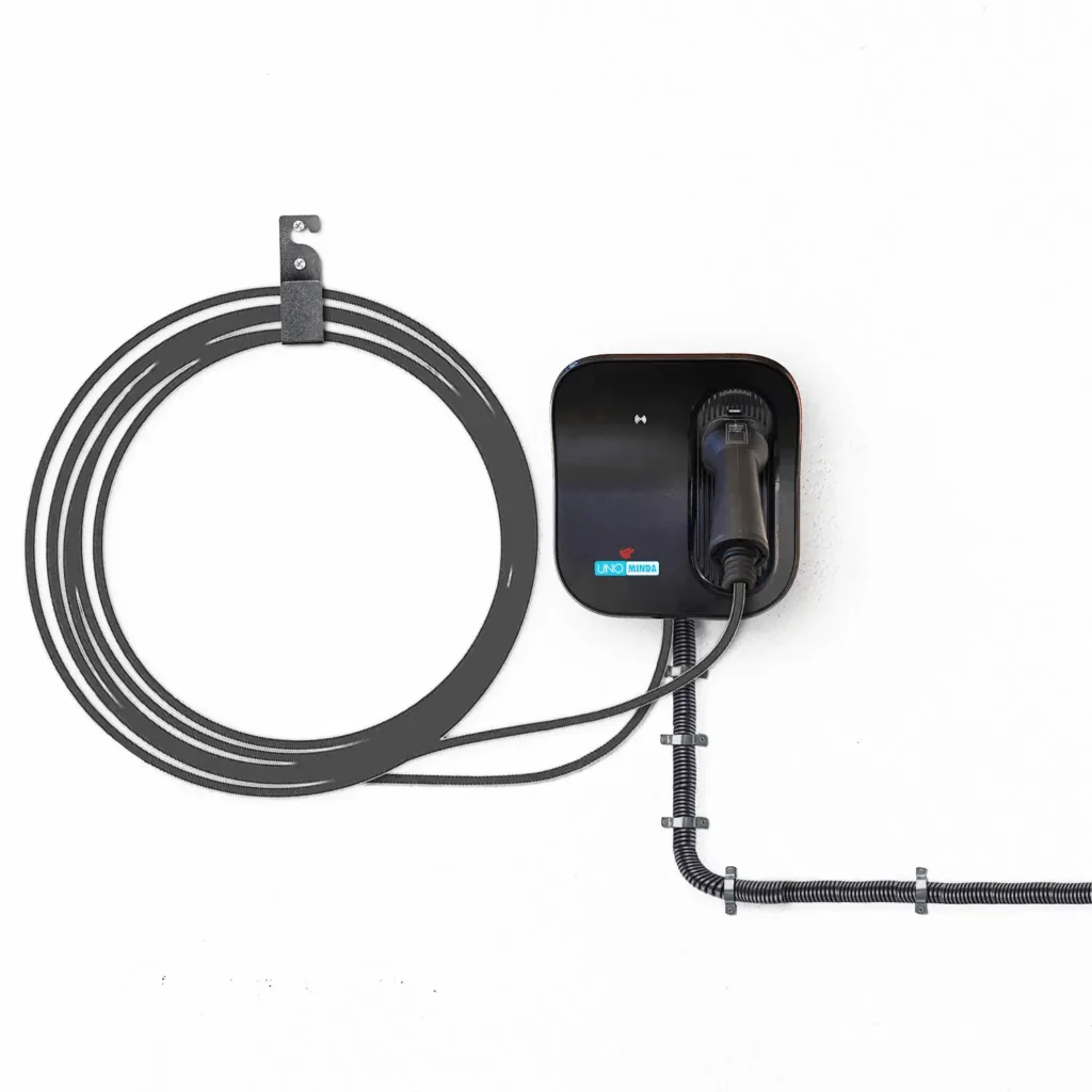 image 392 Uno Minda Launches 7.4kW Car EV Wall Charger at ₹32,514 Launch Price