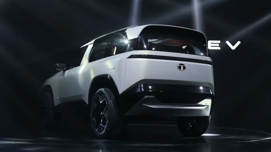 image 50 Tata Sierra EV Spied Testing with Multilink Suspension Ahead of Launch