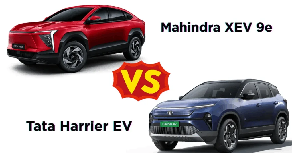 Mahindra XEV 9e vs Tata Harrier EV: Battle of EV Titans Tata Harrier EV